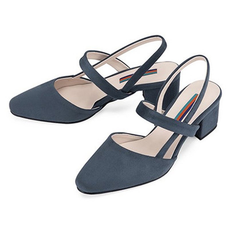 SPUR Grin MS5552 BLUE GREY - High Heels - Faux Leather 