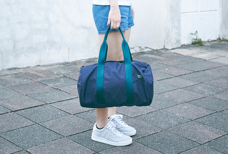 TRAVO 1.5 - SMALL TRAVEL BARREL - Spot Blue - Messenger Bags & Sling Bags - Polyester Blue