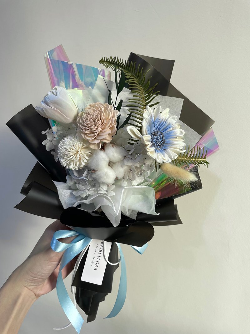 蒙夏禮安的畫作; 畢業 向日葵花束 情人節花束 生日花束 老師禮物 - 乾燥花/永生花 - 植物．花 