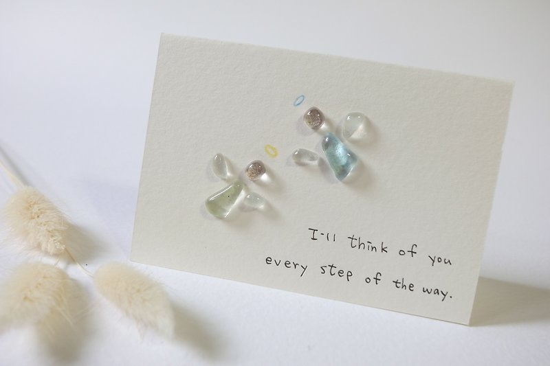 Highlight also to | little angel small glass thing cards - Cards & Postcards - Paper White