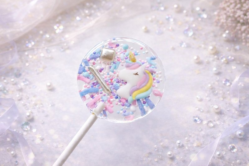 Designer Lollipop – Sleeping Unicorn Dream - Snacks - Fresh Ingredients Gold