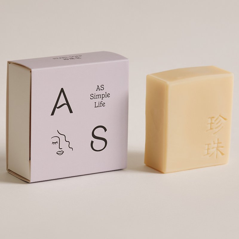 【Pearl Soap】Beauty care, moisturizing and maintaining elasticity - Soap - Other Materials 