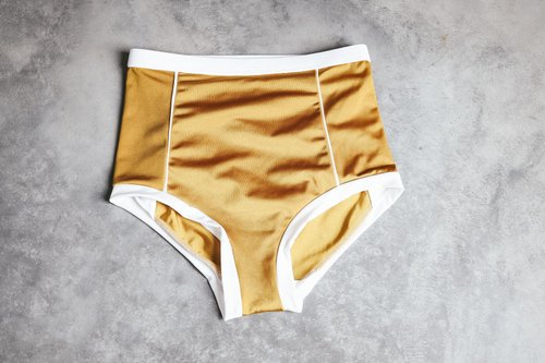 Primary high-waist bottom – 黄色 / ハイウエスト水着 (別売