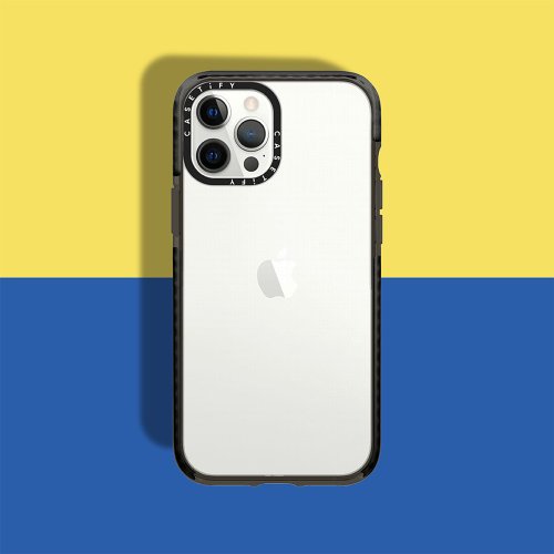 Casetify iPhone12用ケース 甘から 黒色 リボンデザイン Casetify iPhone12用ケース 甘から 黒色 リボンデザイン