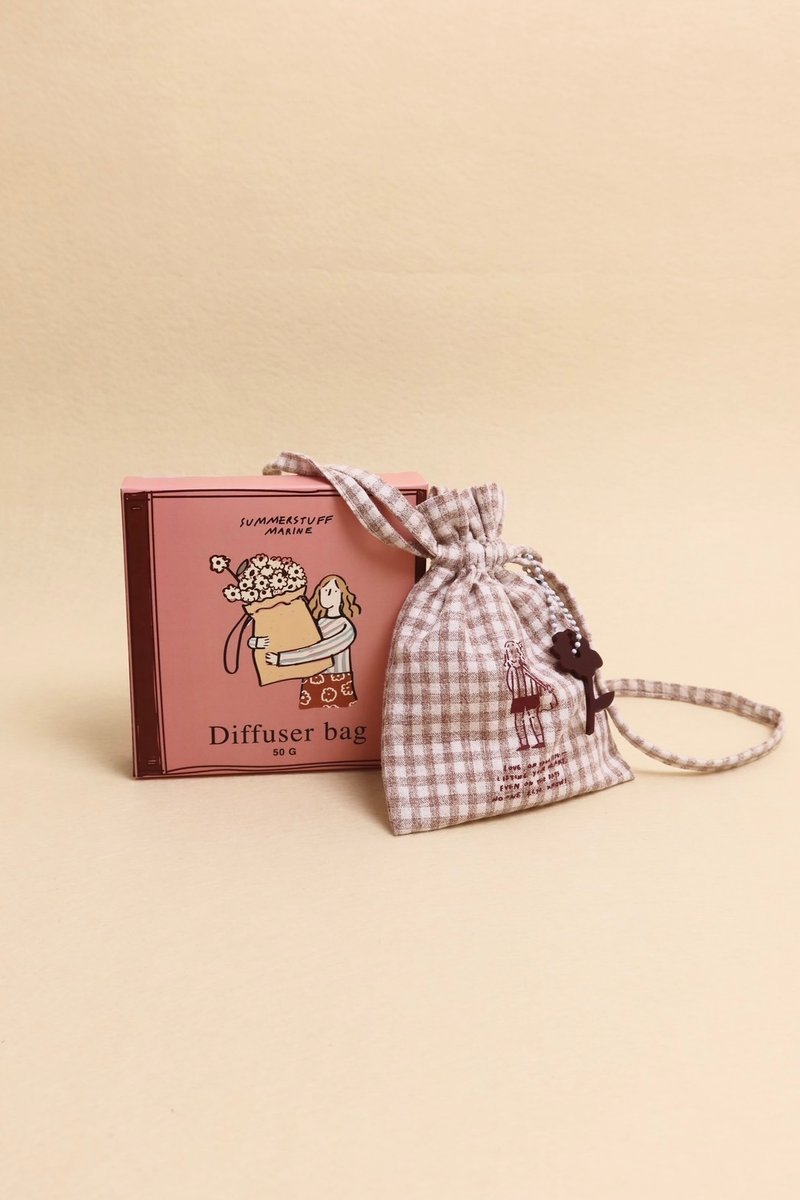 Summerstuff.marine - DIFFUSER BAG  กลิ่น LOVE ON YOUR SIDE (50 g) - 香氛/精油/擴香 - 精油 白色