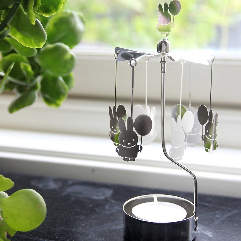 Miffy Balloon Rotating Candle Holder (With Candle) - Candles & Candle Holders - Other Metals 