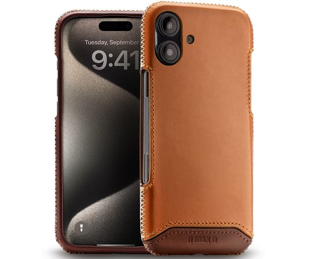 NOMAD iPhone 16 Pro マグネットレザーケース 送料無料】NOMAD Magnetic Leather Back iPhone 16 Pro