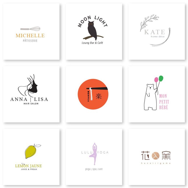 LOGO設計 l 名片設計 l 插畫設計l 字體設計 - Logo 設計/圖案設計 - 其他材質 