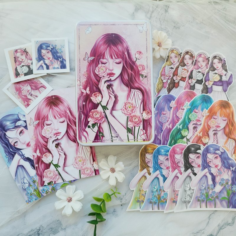 Lorena case+november sample pack set - สติกเกอร์ - วัสดุอื่นๆ 