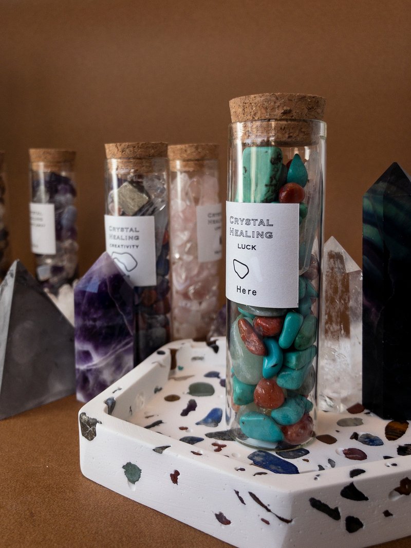 水晶療癒試管Crystal Healing - 其他 - 水晶 多色