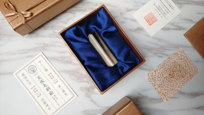 逐夢系列牛角章-純粹 - 印章/印台 - 其他材質 