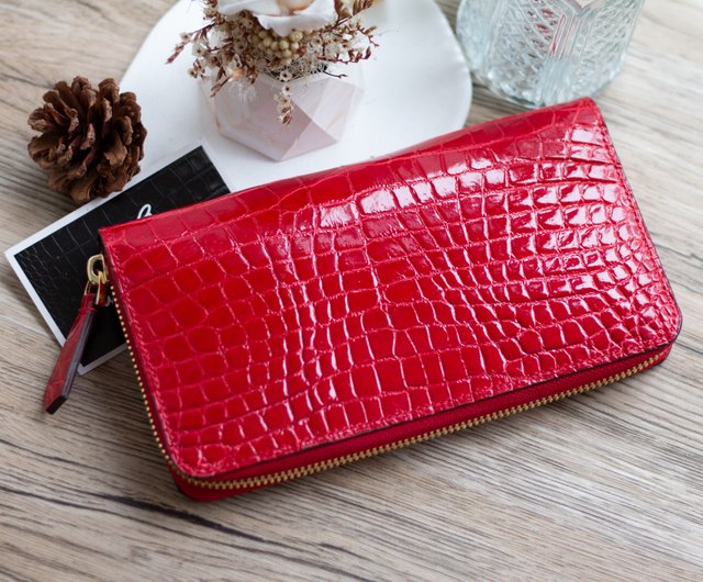 YEGG】 Heart wallet bag RED 巾着付 入手困難 人気