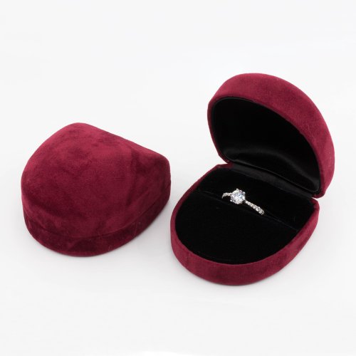 AndyBella Jewelry 戒指盒, 魅力紅系列珠寶盒, 日本原裝進口