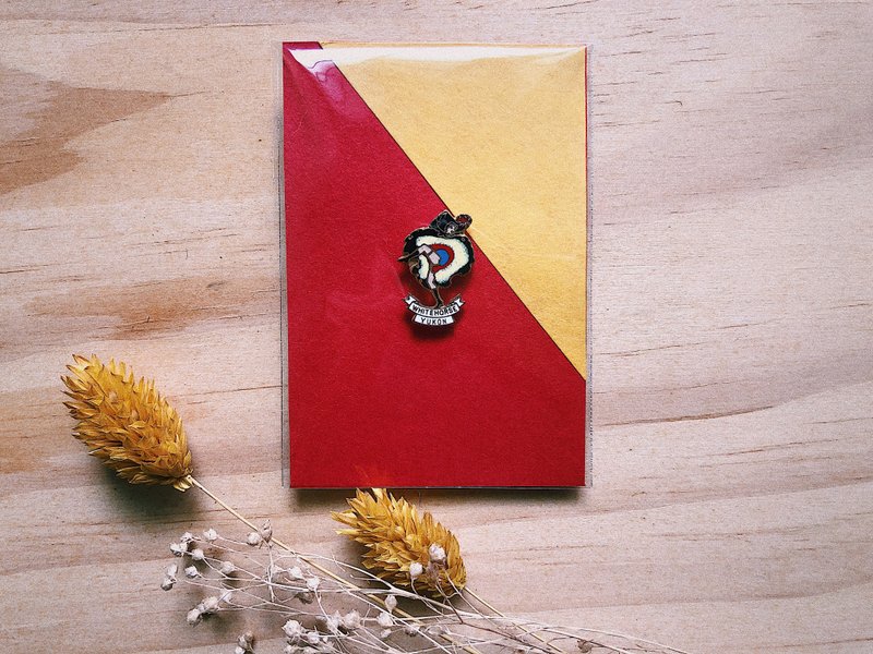 ヴィンテージピンアウトオブプリントヴィンテージクラシックピンホワイトホースユーコンホワイトホースシティカンカンダンス - ピンバッジ・ピンズ - 金属 多色