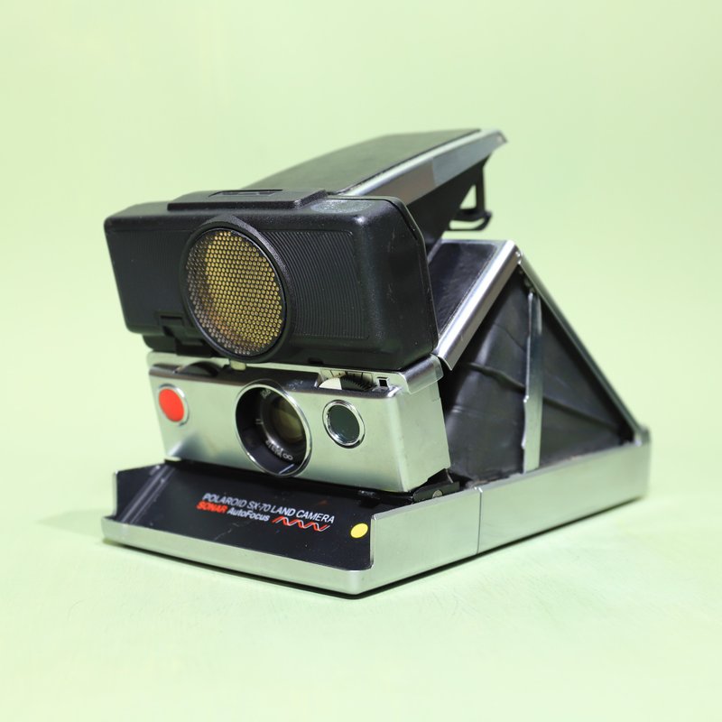 【Polaroid雜貨店】Polaroid Sx 70 sonar Onestep 寶麗來 拍立得 - 其他 - 塑膠 黑色