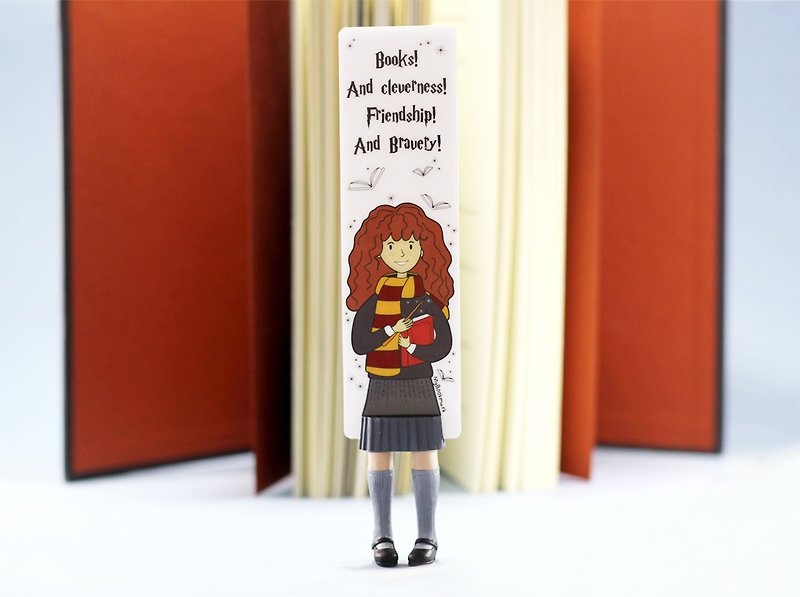Hermione bookmark - Bookmarks - Plastic Multicolor