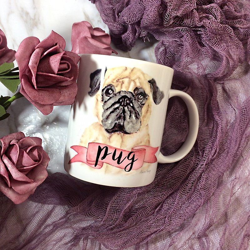 Father's day gift, Pet lover gift, Pet Coffee Mug,Pet Lover Mug - Mugs - Porcelain White