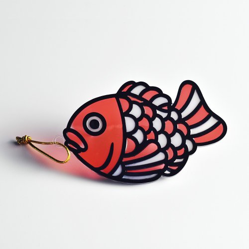 Moko Bastet 鯛魚燒 掛飾 / 匙扣 l 龍年 福貼 揮春 春聯 招財 招財貓