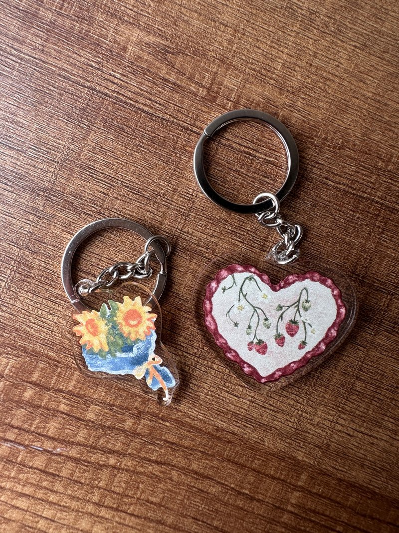 Summer | Keychain - ที่ห้อยกุญแจ - อะคริลิค 