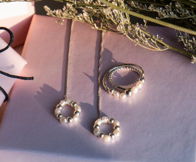 + Goody RING Ring PEARL BagPearl + Earring EARRING imallar.se