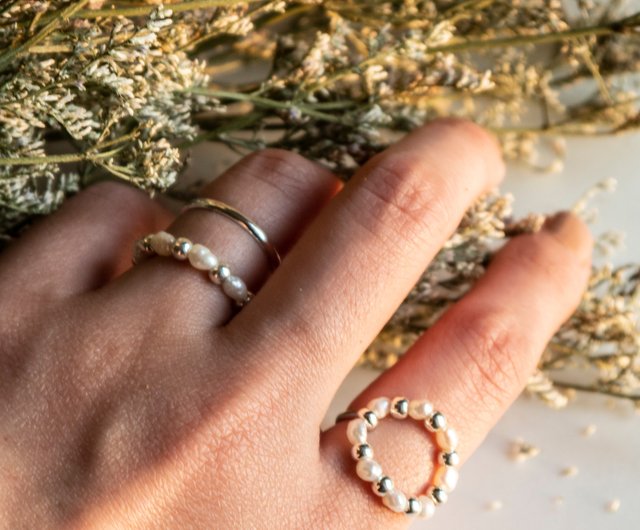 + Goody RING Ring PEARL BagPearl + Earring EARRING imallar.se