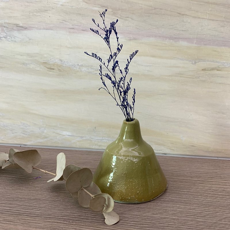 小さな陶器 - グリーン - 花瓶・植木鉢 - 陶器 グリーン