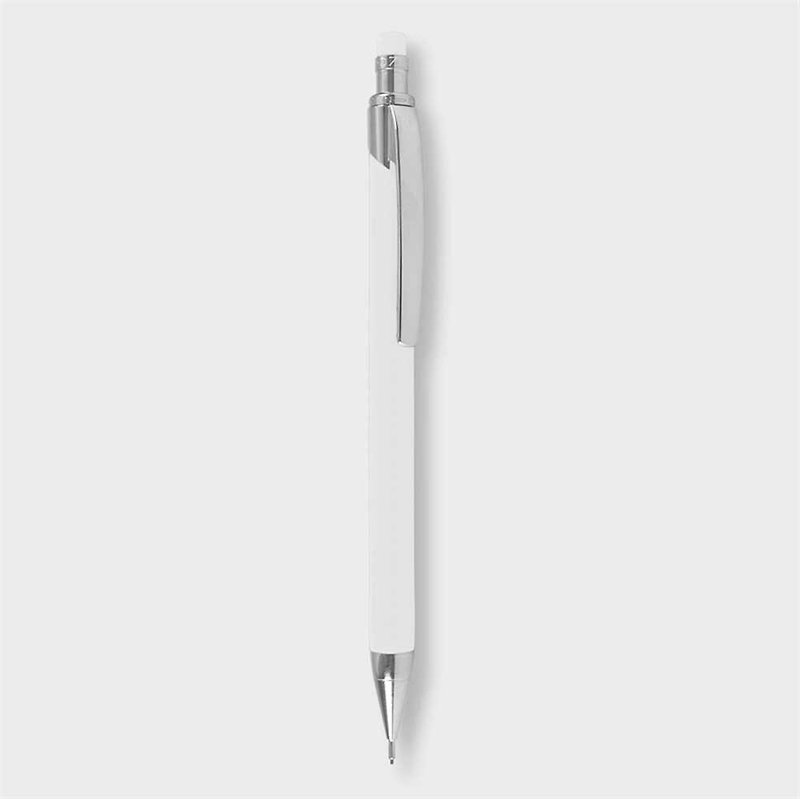Ballograf | Swedish pen Rondo Classic straight white 72506 automatic pencil 0.5 - ดินสอ - โลหะ ขาว