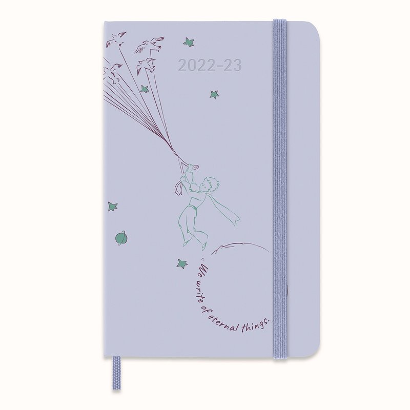 MOLESKINE 2022-23 小王子限量週記 18M 口袋型 飛行 - 筆記本/手帳 - 紙 紫色