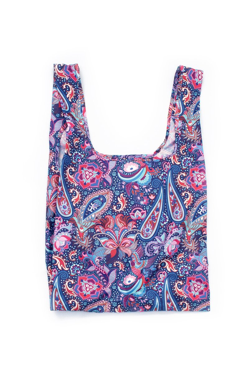 British Kind Bag-Environmentally Friendly Storage Shopping Bag-Medium-Amoeba - Handbags & Totes - Waterproof Material Purple