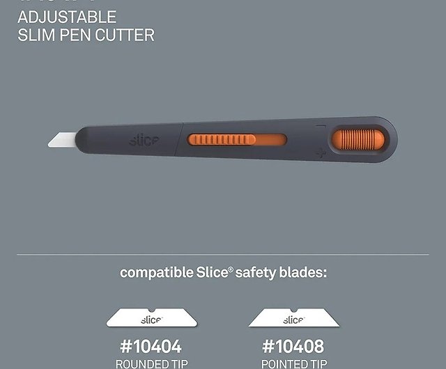 Slice】Multipurpose Ceramic Cutter-Narrow Version With Fine Adjustment -  Shop allex-japan Scissors & Letter Openers - Pinkoi