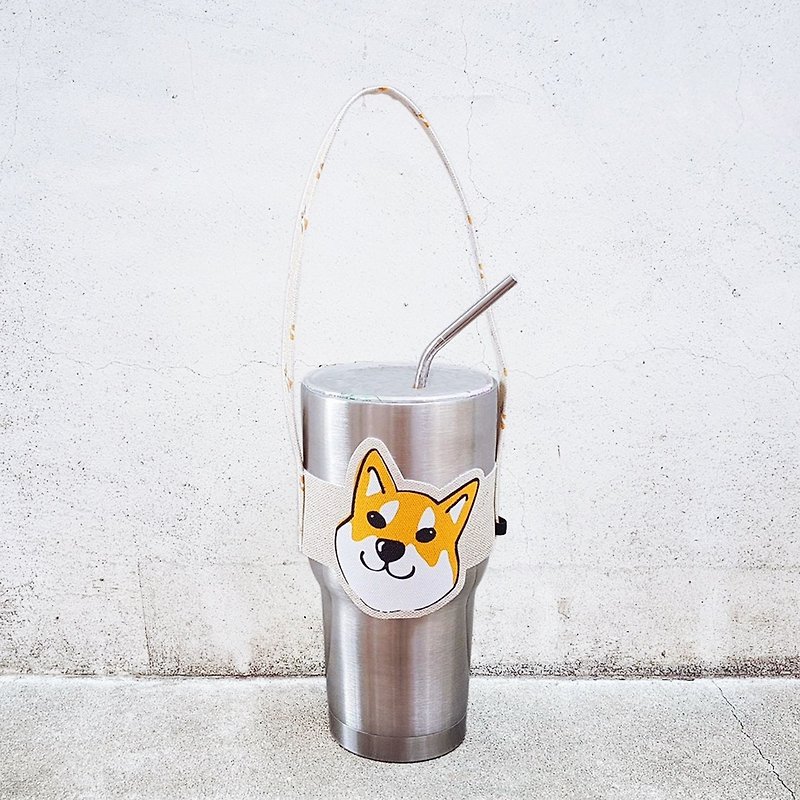 Pet-shaped accompanying cup holder bag, beverage cup bag, ice master cup/other customized models (multiple patterns) - ถุงใส่กระติกนำ้ - เส้นใยสังเคราะห์ หลากหลายสี