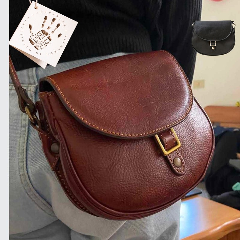 Diana Shoulder Crossbody Bag - กระเป๋าแมสเซนเจอร์ - หนังแท้ 