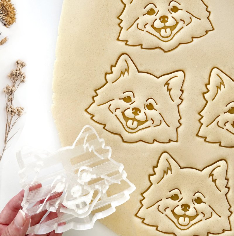 Pomeranian Dog Cookie Cutter - 其他 - 塑膠 