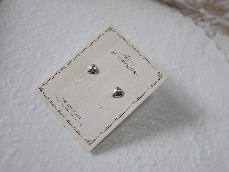 925 Silver| Ear Pins | Little Love Ear Pin Earrings - Earrings & Clip-ons - Sterling Silver Silver