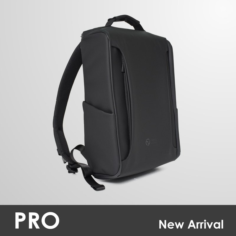 全新升級 單手後背包【SOAR ONE PRO 】 - 後背包/背包/書包 - 聚酯纖維 黑色