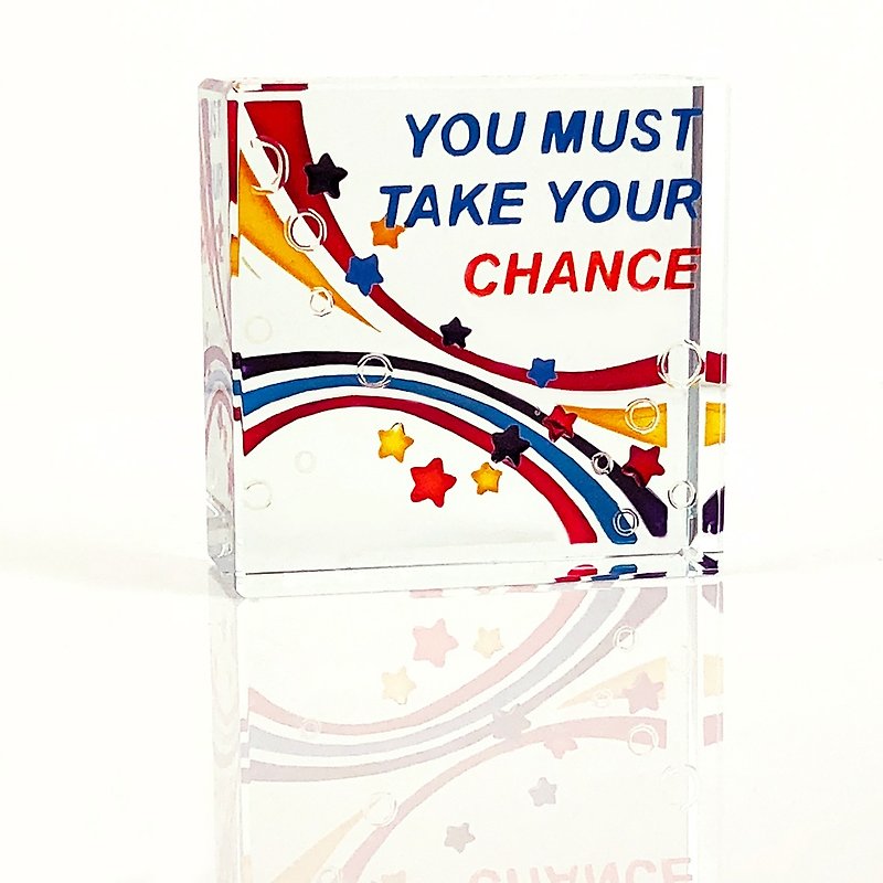 You Must Take Your Chance - ของวางตกแต่ง - แก้ว 