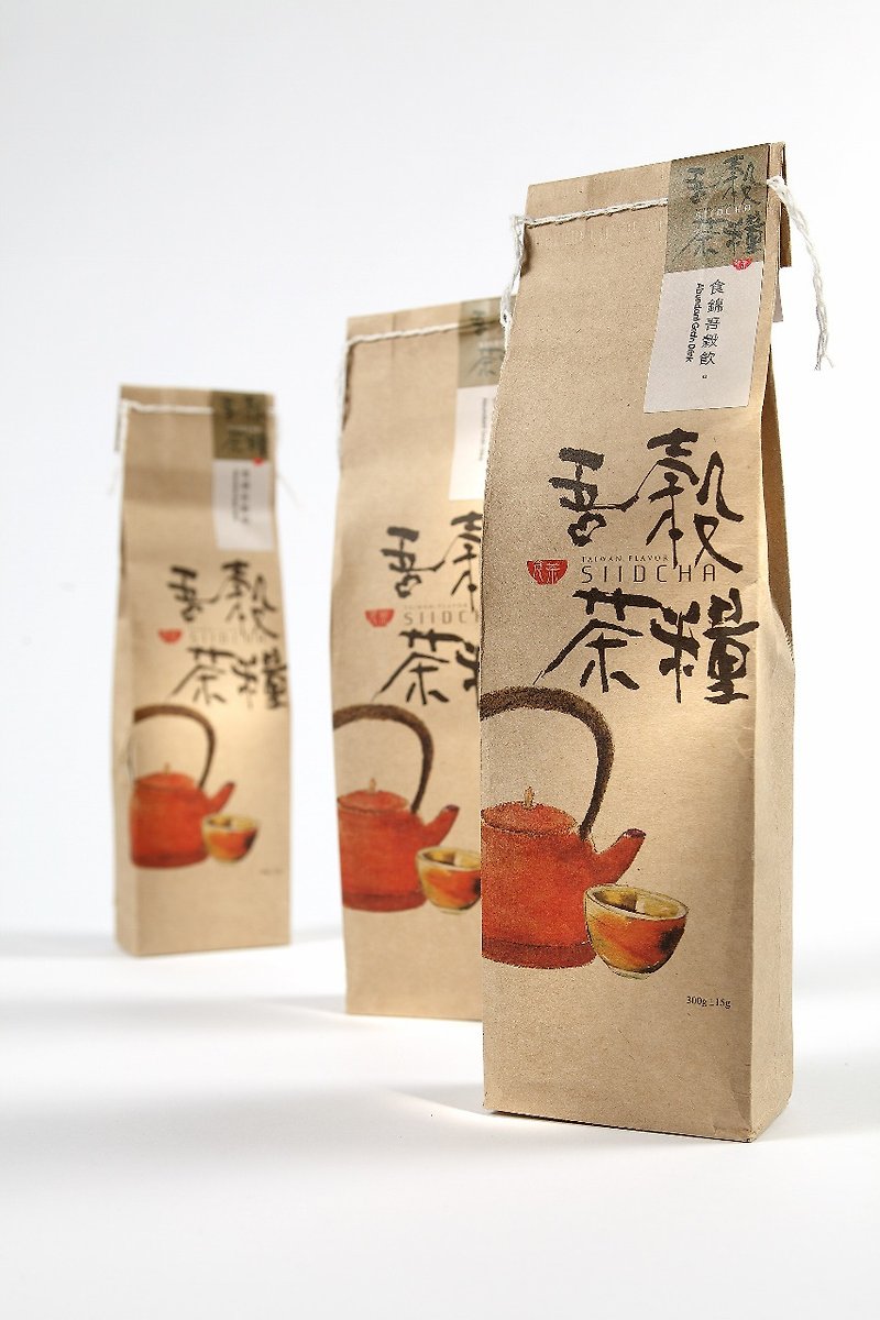 Pounded Tea - Hakka Lei Cha - Oatmeal/Cereal - Other Materials Khaki