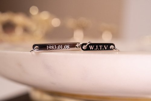 LiT-Jewelry手工訂製 925刻字項鍊