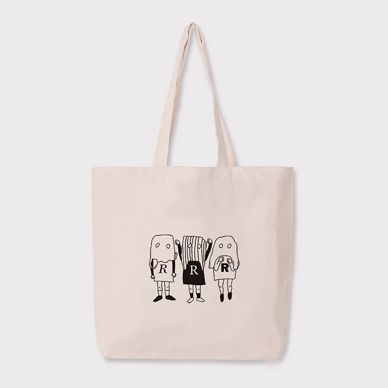 Shoulder bag-big | Plastic monster - Messenger Bags & Sling Bags - Cotton & Hemp 