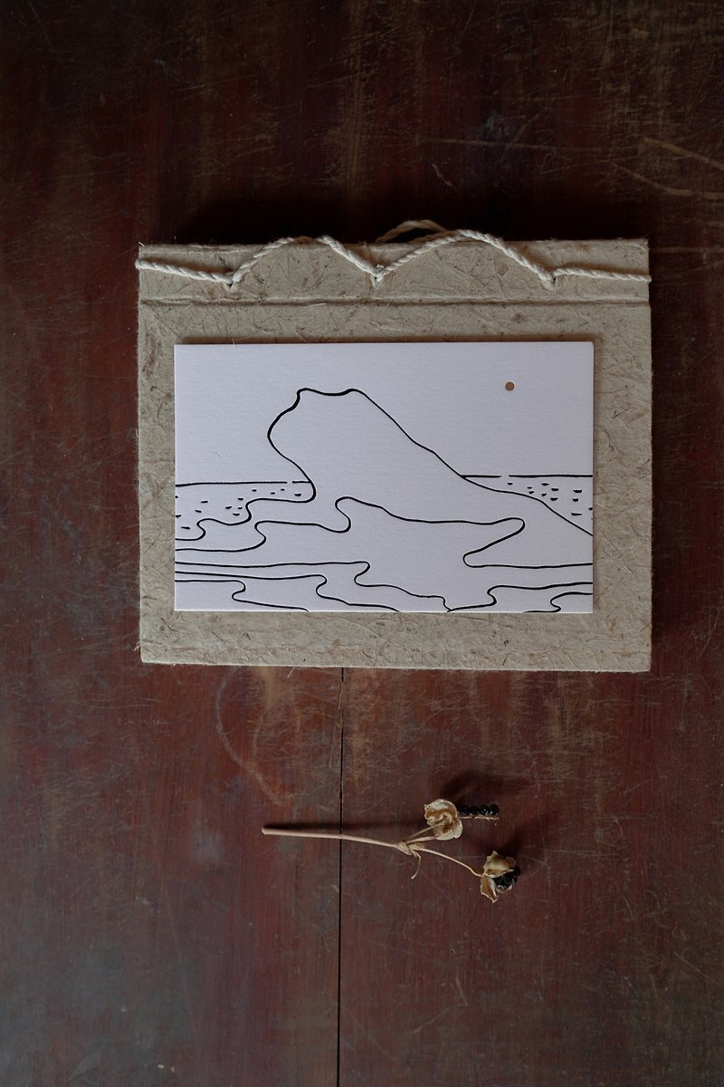 Everyday Postcard-Shihtiping Shanmian Mountain - การ์ด/โปสการ์ด - กระดาษ ขาว