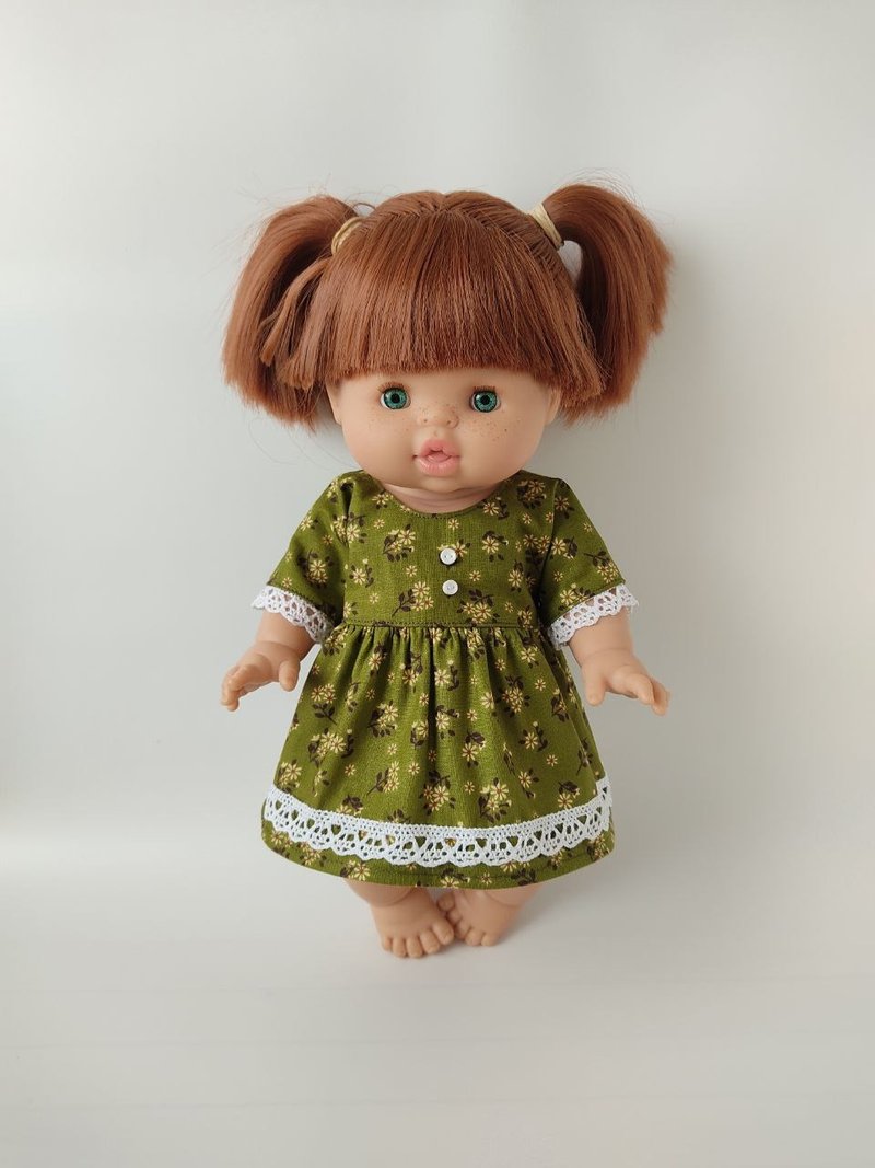 Chamomile Dress PDF sewing pattern for Minikane dolls. - 手工藝教學/工具書 - 其他材質 