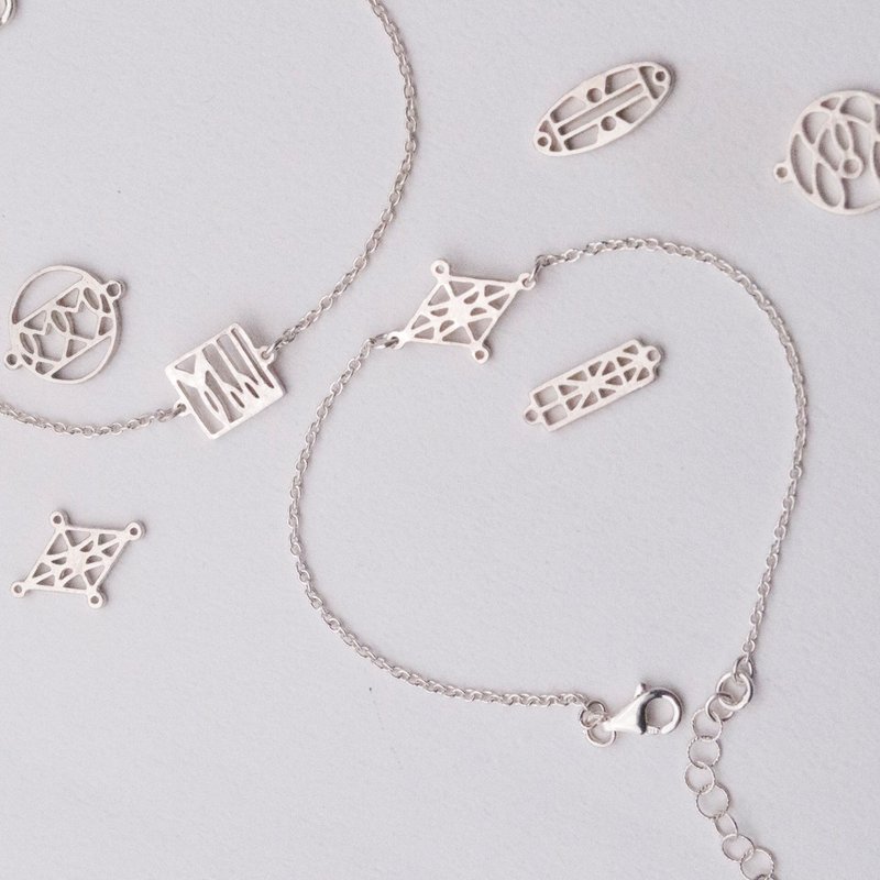 12 constellation bracelet - Bracelets - Sterling Silver 