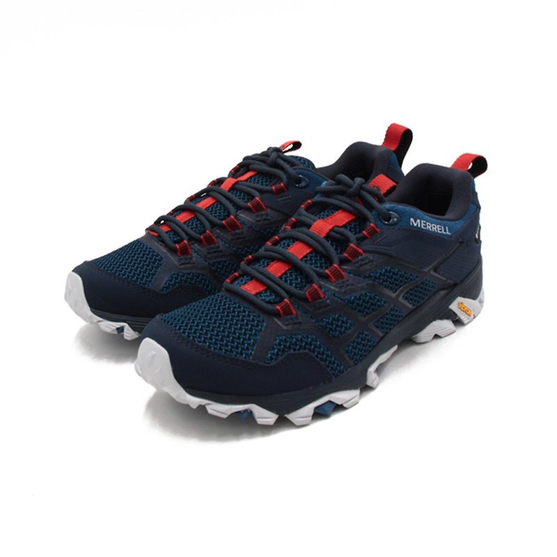 MERRELL (Men) MOAB FST 2 GORE-TEX Suburban Mountain Hiking Shoes Men's Shoes-Red - Men's Running Shoes - Waterproof Material 
