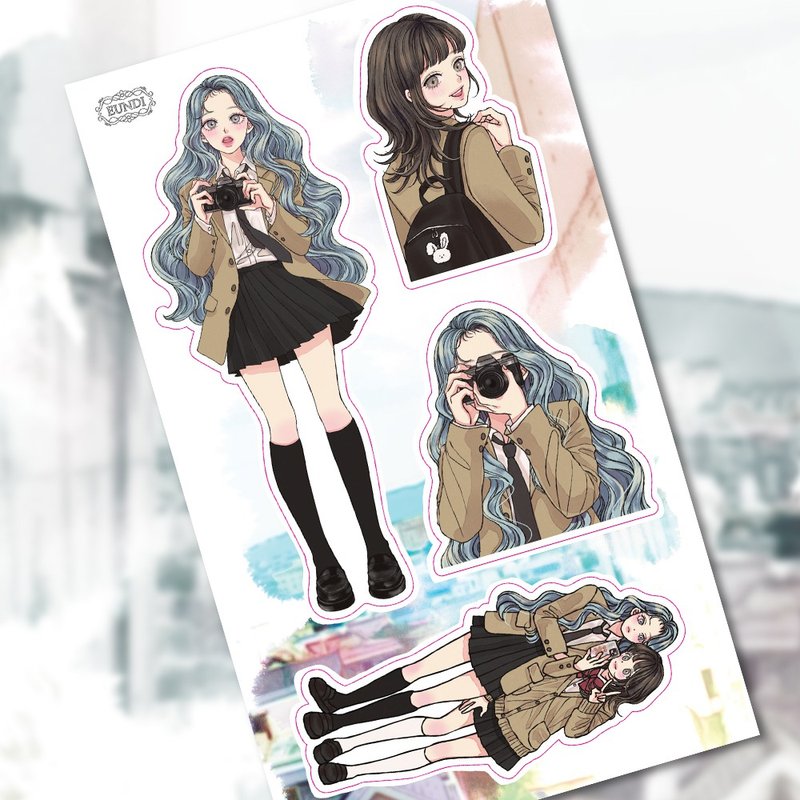 夥伴-防水貼紙 - 貼紙 - 紙 