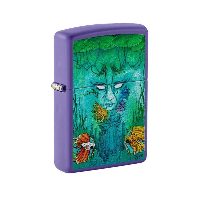 【ZIPPO官方旗艦店】Sean Dietrich 幻想湖底 48630 - 其他 - 銅/黃銅 紫色