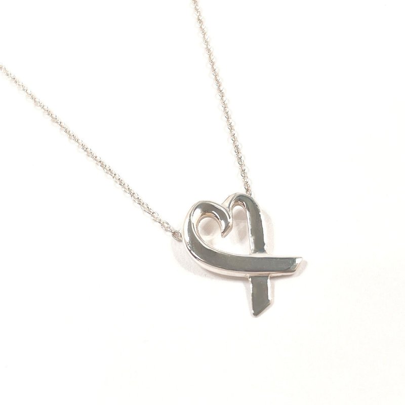 【日本直送 中古美品】ティファニー TIFFANY&Co. ネックレス ラビングハート パロマピカソ シルバー925 アクセサリー 新品仕上げ済み - 項鍊 - 純銀 銀色