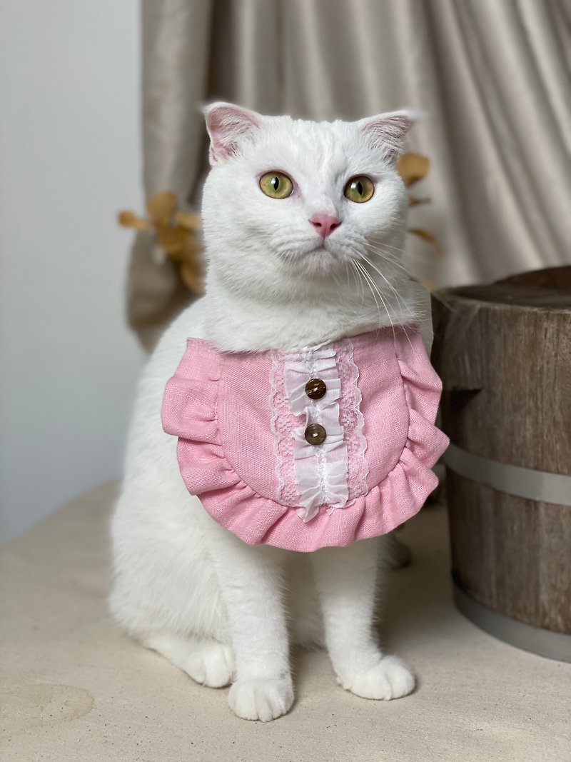 Aprons for pets - 貓狗頸圈/牽繩 - 棉．麻 