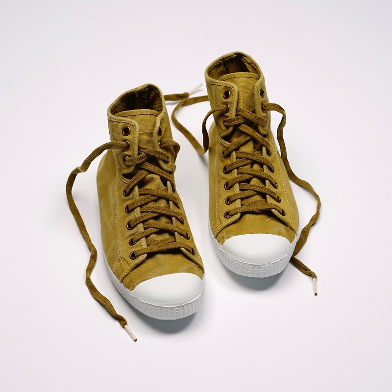 CIENTA Canvas Shoes 61777 80 - รองเท้าลำลองผู้หญิง - ผ้าฝ้าย/ผ้าลินิน สีเหลือง