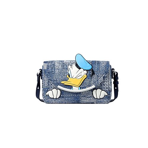 FION Donald Duck 提花織物斜孭袋