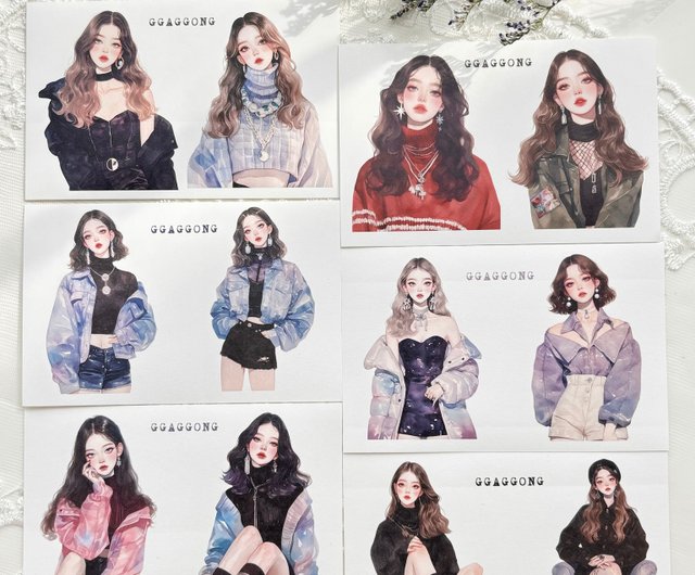 バイヤー厳選用品 girl Pinkoi - Stickers ggaggong Shop - sticker テープ・マスキングテープ